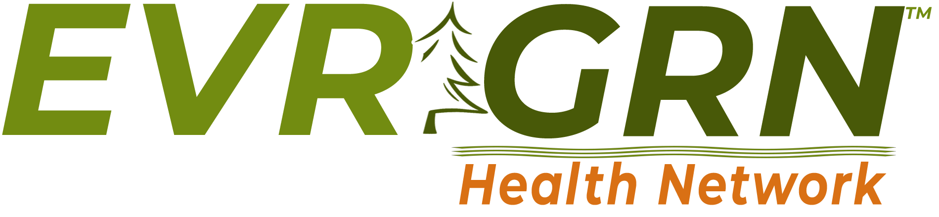 Evergreen health network logo